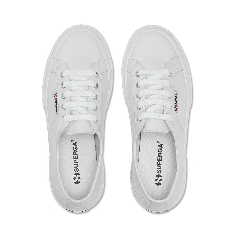 Superga 2750 Nappa Grey Sneakers - Men's Sneakers USA | US0650530